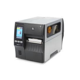 Zebra ZT411, 300 dpi, peeler, rewinder, display (kleur), RTC, USB, RS232, Bluetooth, Ethernet, incl. netsnoer, excl. aansluitkabel