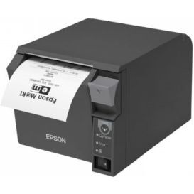 Epson TM-T70II, USB, Parallel, donkergrijs, incl. EU voeding