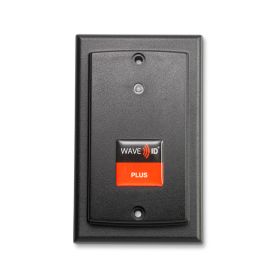 RF IDeas Plus Enroll Wallmount Black smart card reader USB 2.0