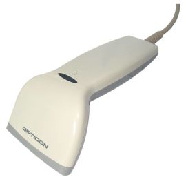 Opticon C37 Draagbare streepjescodelezer 1D CCD Wit