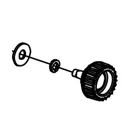Datamax O'Neil DPO15-3205-01 6mm M3 Schroefkit schroef & bout