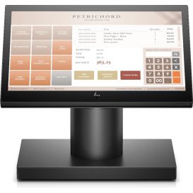 HP ElitePOS G1 Retail-System, Modell 141 Alles-in-een 2,2 GHz 3965U 35,6 cm (14") 1920 x 1080 Pixels Touchscreen Zwart