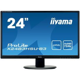 iiyama ProLite X2483HSU-B3 LED display 60,5 cm (23.8") 1920 x 1080 Pixels Full HD Zwart