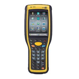 CipherLab 9700 PDA 8,89 cm (3.5") 640 x 480 Pixels Touchscreen 447 g Zwart, Geel