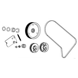 Zebra P1083347-019 reserveonderdeel voor printer/scanner Tandwielset 1 stuk(s)