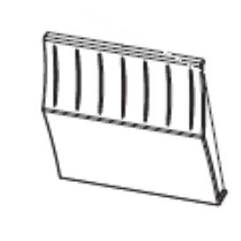 Zebra P1058930-007 reserveonderdeel voor printer/scanner Voorpaneel Etiketprinter