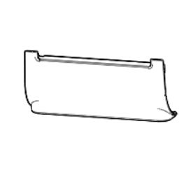 Zebra P1080383-019 reserveonderdeel voor printer/scanner Rand Etiketprinter