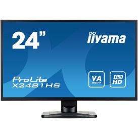 iiyama ProLite X2481HS-B1 LED display 59,9 cm (23.6") 1920 x 1080 Pixels Full HD Zwart