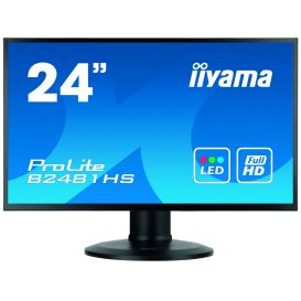 iiyama ProLite XB2481HS-B1 LED display 59,9 cm (23.6") 1920 x 1080 Pixels Full HD Zwart