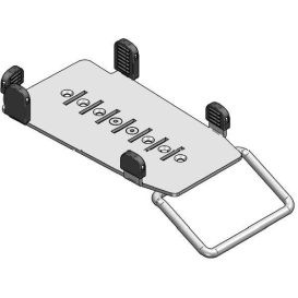 Ergonomic Solutions SpacePole ING3501-MH-02 houder Eindstation Zwart Passieve houder