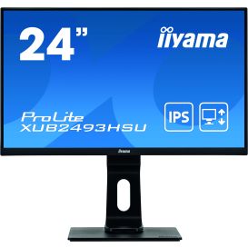 iiyama ProLite XUB2493HSU-B1 computer monitor 60,5 cm (23.8") 1920 x 1080 Pixels Full HD LED Zwart
