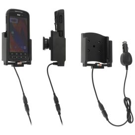 Brodit Active holder with cig-plug for M3 Mobile SL10 Actieve houder Mobiele telefoon/Smartphone Zwart