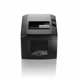 Star Micronics TSP654IISKBI-24 GRY Direct Thermal Linerless Label Printer, 80mm Wide (58mm / 40mm optional), Paper Taken Sensor, MFi certified Bluetooth interface, Grey Case, (Requires PS60 PSU) labelprinter Direct thermisch