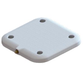 Zebra AN520-FCL60011EU RFID-antenne Wit Geschikt voor gebruik binnen