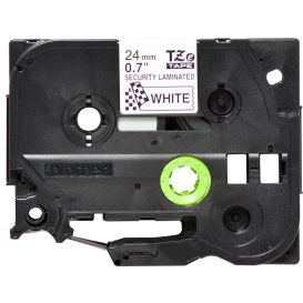 Brother TZE-SE5 labelprinter-tape Zwart op wit TZ/TZe
