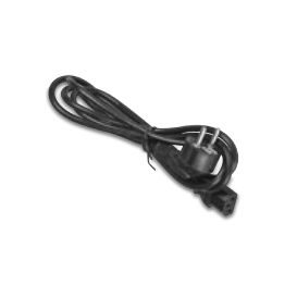 CUSTOM 26100000010032 electriciteitssnoer Zwart 2 m