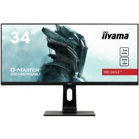 iiyama G-MASTER GB3461WQSU-B1 computer monitor 86,4 cm (34") 3440 x 1440 Pixels UltraWide Quad HD LED Zwart