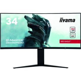 iiyama G-MASTER GB3466WQSU-B1 LED display 86,4 cm (34") 3440 x 1440 Pixels UltraWide Quad HD Zwart
