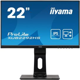 iiyama ProLite XUB2292HS-B1 LED display 54,6 cm (21.5") 1920 x 1080 Pixels Full HD Zwart