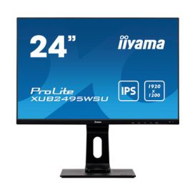 iiyama ProLite XUB2495WSU-B3 computer monitor 61,2 cm (24.1") 1920 x 1200 Pixels WUXGA LED Zwart