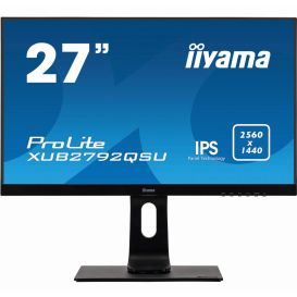 iiyama ProLite XUB2792QSU-B1 LED display 68,6 cm (27") 2560 x 1440 Pixels Quad HD Zwart