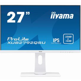 iiyama ProLite XUB2792QSU-W1 LED display 68,6 cm (27") 2560 x 1440 Pixels Quad HD Wit