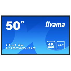 iiyama LH5042UHS-B3 beeldkrant Digitaal A-kaart 125,7 cm (49.5") VA 4K Ultra HD Zwart Android 8.0