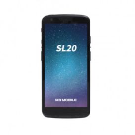 M3 Mobile SL20, 2D, SE4710, USB, USB-C, BT (BLE), Wi-Fi, 4G, NFC, GPS, kit (USB), Android