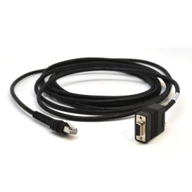 RS-232 kabel, 2 meter, Recht, TxD on PIN 2