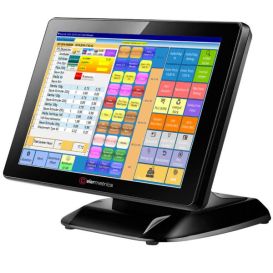 Colormetrics P2100, 38.1 cm (15''), Projected Capacitive, SSD, VFD, zwart, fanless