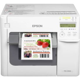 Epson C3500 Bundel 06 (labels 51 mm x 29 meter), cutter, display, USB, Ethernet, NiceLabel, wit, apart bestellen: netsnoer