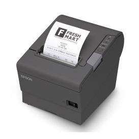 2e Kans: Epson TM-T88V, USB, RS232, donkergrijs, incl. EU voeding