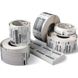Honeywell labels 102x51 mm, Duratran IIE, kern 76 mm, diameter 190 mm, papier, TT, 2825 labels op rol -> Per 8 rollen