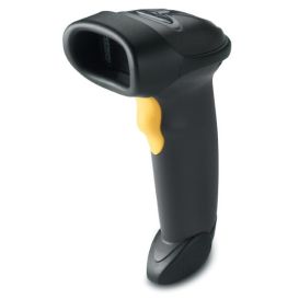 Zebra LS2208, 1D, multi-IF, donkergrijs, incl. KBW kabel en stand