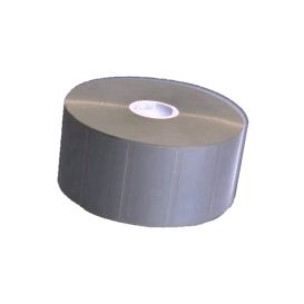Zebra Labels 70x32 mm, Z-Ultimate 3000T Silver, Kern 76 mm, TT, Polyester, Zilver, 4240 Per Rol -> Per 8 Rollen