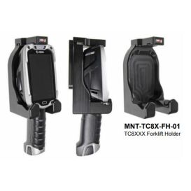Zebra heftruck houder, voor de TC8300, apart bestellen: clamp mount