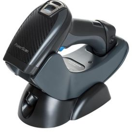 Datalogic PM9500-RT, 2D, verwijderbare batterij, zwart/grijs, incl. cradle, USB kabel en voeding, apart bestellen: netsnoer