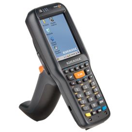 Datalogic Skorpio X4, 1D imager, USB / RS232 / Bluetooth / WiFi, 28 toetsen (numeriek), Pistol Grip, Windows Embedded Compact 7