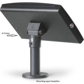 Ergonomic Solutions A-Frame, Geschikt voor de iPad Air/Pro 9,7 inch, Samsung Galaxy Tab 9,7 inch, Met security screws, Kleur zwart, Apart bestellen: Mounting