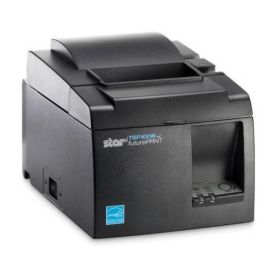 2e Kans: STAR TSP143IIU+, USB, 8 DOTS/MM (203 DPI), CUTTER, ZWART, INCL. USB KABEL EN EU NETSNOER