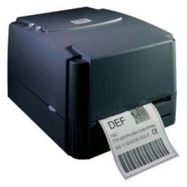 TSC TTP-243 Pro, 203 dpi, USB, RS232, incl. USB kabel, voeding, rollerfeed en design software