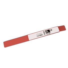 Zebra Z-Band Direct, Rode rand, 25x279 mm, kleefsluiting, 200 bandjes per cartridge -> 6 cartridges