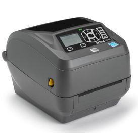 Zebra ZD500R, 203 dpi, cutter, RTC, RFID schrijver, USB, RS232, Parallel, Ethernet, Bluetooth, WLAN, incl. USB kabel en voeding