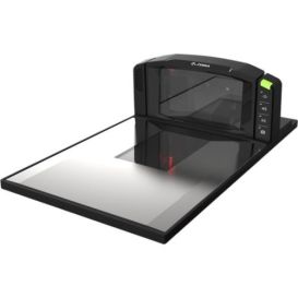 Zebra MP7000, 2D, multi-IF, Digimarc, saffier glas, short platter, incl. kabel (USB, Power-Plus)