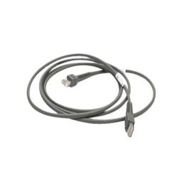 RS-232 kabel, Freezer, 2.7 meter, Gekruld, Voedingsconnector, TxD on PIN 2
