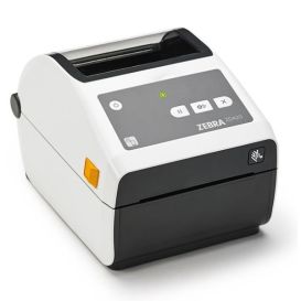 Zebra ZD420d HC, USB, BT, WLAN, 300 dpi, DT, RTC, EPLII, ZPLII, wit, incl. USB kabel en voeding