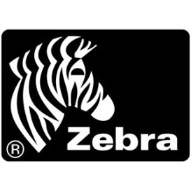 Zebra labels 55x35 mm, PolyPro 3000T Clear, Kern 25 mm, TT, Polypropyleen, 2100 per rol -> Per 4 rollen