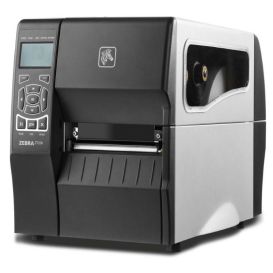 Zebra ZT230, 203 dpi, thermal transfer, cutter, display, USB, RS232, WLAN, incl. voeding