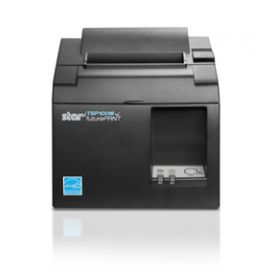 Star TSP143IIU ECO, USB, 8 dots/mm (203 dpi), cutter, donkergrijs, Incl. USB kabel en EU netsnoer