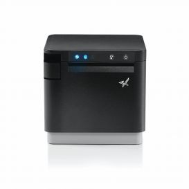 Star mC-Print3, USB, Bluetooth, Ethernet, iOS USB met SteadyLAN, Star CloudPRNT, 2 USB Host Poorten, Zwart, Incl. voeding
